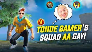 Playing Solo vs Squad Against TONDE GAMER's Squad  Hacker Aa Gaya Game Me  Nalla Free Fire