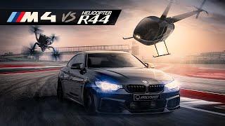 BMW M4 vs HELICOPTER - FPV SLOWMOTION x STEPHANE COUCHOUD