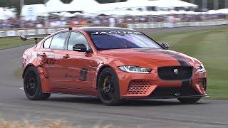 2018 Jaguar XE SV Project 8 LOUD V8 Exhaust Sound @ Goodwood Hillclimb!