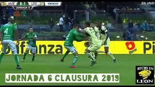 America 0 vs León 3 (Jornada 6 Clausura 2019)