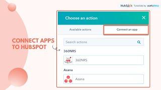 How-to Connect apps to HubSpot.