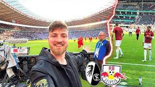 SC Freiburg vs. RB Leipzig | DIREKT AM RASEN  | DFB-Pokal-Finale - Stadionvlog | ViscaBarca