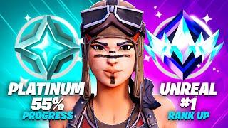 Platinum To Unreal Speedrun (Fortnite Ranked)
