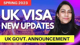 NEW UKVI Updates | LATEST UK Visa Immigration Announcement Spring 2023 | UK Visa