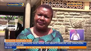 Kisii County Woman Rep speaks on fake certificates and insecurity in Kisii County.