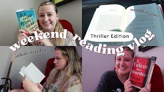 thriller READING VLOG  || ft. all the serial killers!