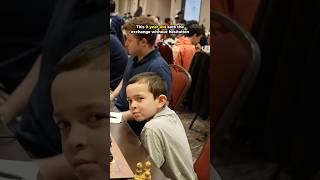 Kids in chess have no fear 