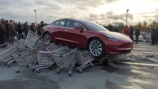 Tesla's New Autopark is INCREDIBLE in Europe