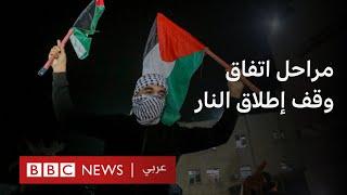 ما هي مراحل اتفاق وقف إطلاق النار بين إسرائيل وحماس؟