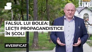 Falsul lui Bolea: lecții propagandistice în școli