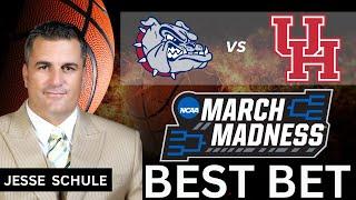 March Madness Predictions | Gonzaga vs Houston Picks | 2025 NCAA Tournament Best Bets