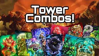 My top 5 favorite tower combos in Kingdom rush vengeance