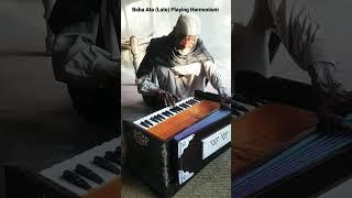 Baba Ata (Late) Playing Harmonium #ytshorts #shortvideo #foryou #Rokhrientertainment