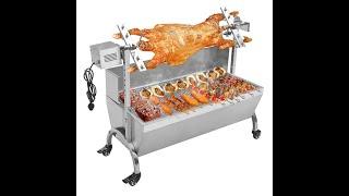 Stainless Steel Spit Roaster Pig Skewer Roast Wholesale Roast Charcoal Barbecue BBQ Grill Lamb Spit