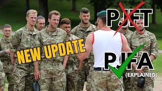 NEW Royal Marines PJFA Explained  - The Old PJFT is Gone