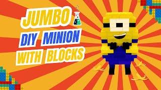 Building a Massive Minion with Biggo Blocks! ️ | DIY Minion Challenge