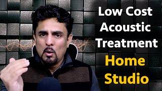 Low Cost Perfect Acoustic Treatment in Home Music Studio - by Shahid Raja