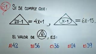 OPERADORES MATEMÁTICOS | RAZONAMIENTO MATEMÁTICO