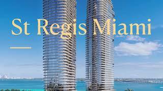 St Regis Miami - Brickell Pre Construction condos for sale 305 571-6319. Real Estate in Miami.