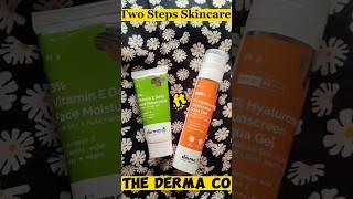 Two Steps Skincare|| The Derma Co || #shorts #skincare #ashortaday