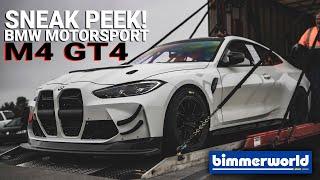 *Sneak Peek* BimmerWorld Racing BMW Motorsport M4 GT4 Delivery!