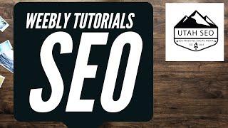 Weebly SEO Tutorial - 2014