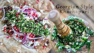  Wild Chef Kitchen. Relaxing Cooking. Georgian Style Khachapuri 
