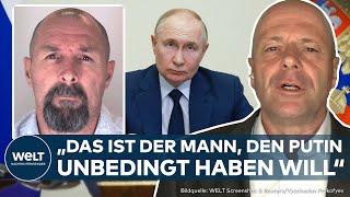 GEFANGENENAUSTAUSCH: Darum will Putin unbedingt "Tiergartenmörder" Wadim Krasikow befreien