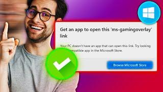 How to Fix the ms gaming overlay Popup Message on Windows 11