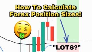 How To QUICKLY Calculate Your Position Size For Forex Trades #shorts