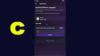 Speaking Different Languages | Tapswap Code | How To Make Money By Speaking Different Languages