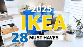 MUST-BUY IKEA｜2025 Edition: 28 Best IKEA Items for a Better Life!Perfect for a Fresh Start!