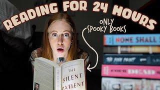 Reading Scary Books for 24 HOURS STRAIGHT while home alone 