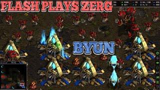 Starcraft FLASH vs BYUN ZvP SC Remastered Broodwar 2024 LADDER