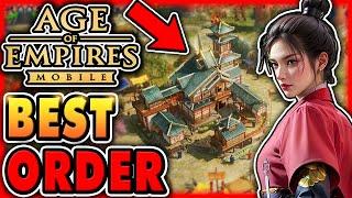 Age of Empires Mobile Building & Technology Guide - BEST Upgrade Order!