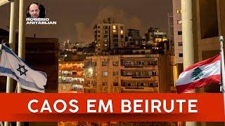 URGENTE | GRANDES ATAQUES ATINGEM BEIRUTE