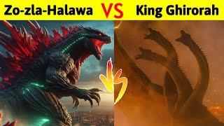 King Ghidorah Vs Zo-Zla-Halawa | क्या Monster zero से जीत पायेगा Flying Godzilla