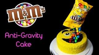 M&M's Anti-Gravity Cake