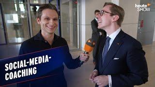 Fabian Köster gibt Tiktok-Nachhilfe im Bundestag | heute-show vom 03.05.2024