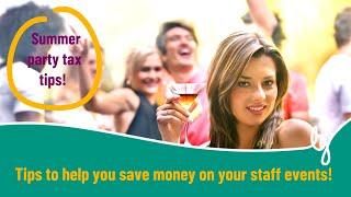 How to claim the tax back on your staff event!