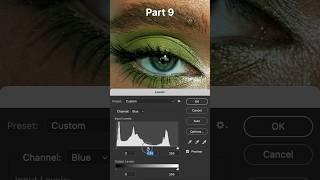 PART 9. COLOR EYES Retouch tutorial in Photoshop #makeup #edit #photoshop #retouch #beauty
