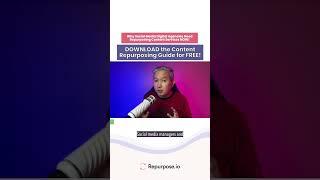 DOWNLOAD the Content Repurposing Guide for FREE!  #contentcreator #contentmarketing