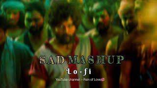 Pain of love - Lofi mashup | Arijit singh sad mashup | Slowed & reverb | New mashup 2024