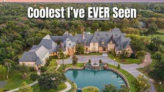 TOUR INSIDE A HUGE LUXURY HOME ON OVER 7 ACRES | $12.9M