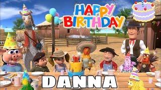 Saludo Feliz cumpleaños para DANNA de la GRANJA DE ZENON