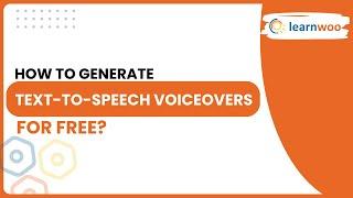 How to Generate Realistic Text-to-Speech(TTS) Voiceovers for Free?