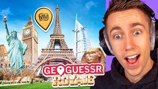 GeoGuessr WORLD FAMOUS PLACES CHALLENGE vs FRIENDS!!