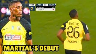 Greek Media Brutal Reaction To Anthony Martial's Debut For AEK Athens