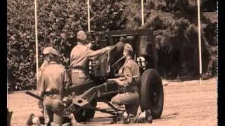 WWII 25 Pounder Artillery Demo