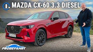 Mazda CX-60 3.3 Diesel e-Skyactiv (2023) im Test | PROBEFAHRT